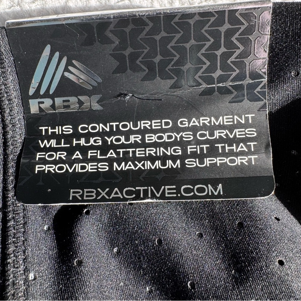 RBX Women’s Yoga Leggings Performance Black Large Ankle Length Skinny NWT - Picture 8 of 14